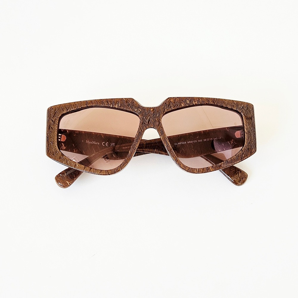 Max‎ Mara Eyewear Glimpse Sunglasses NEW with Case